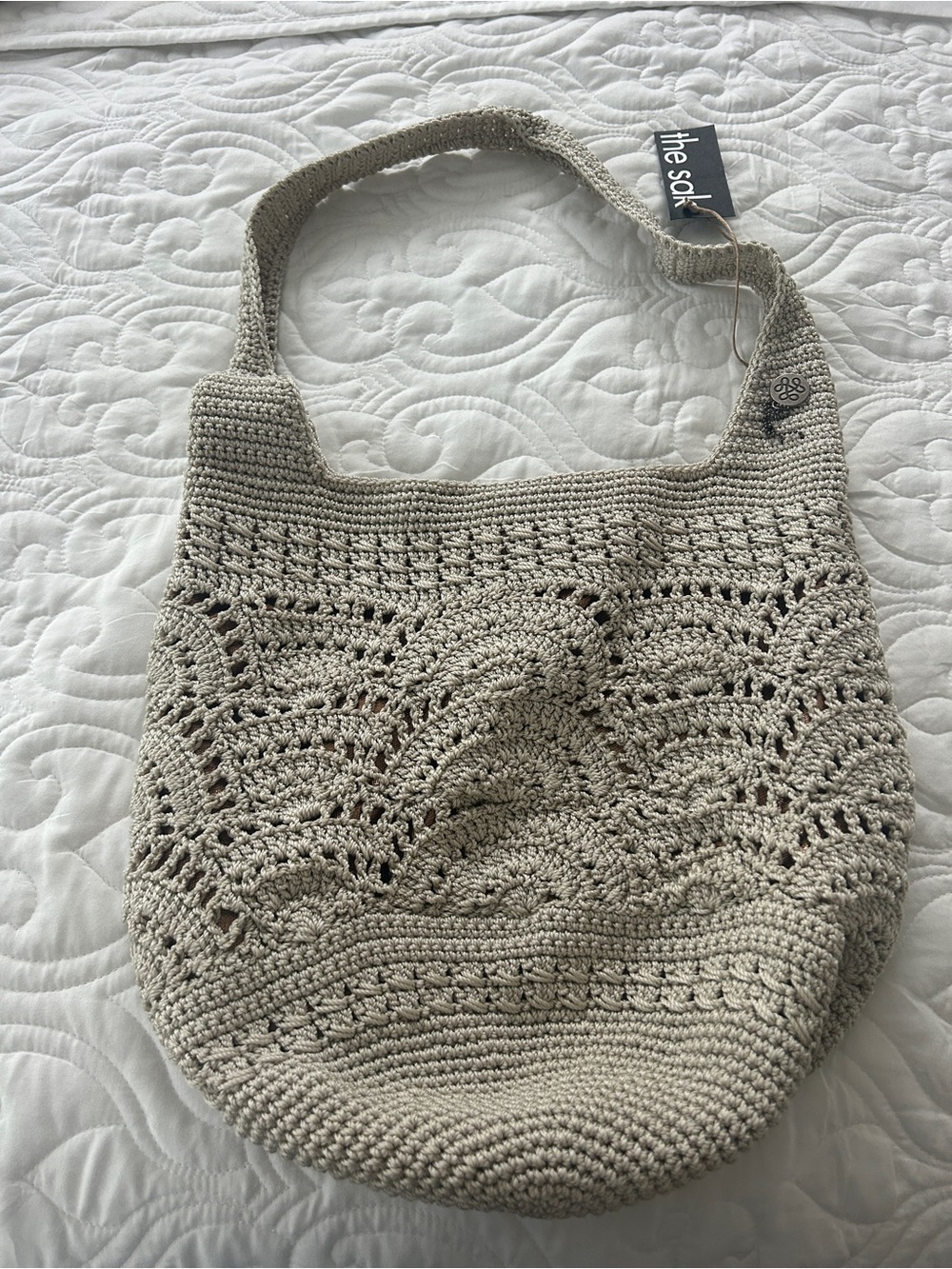 NWT The SAK crocheted hobo purse
